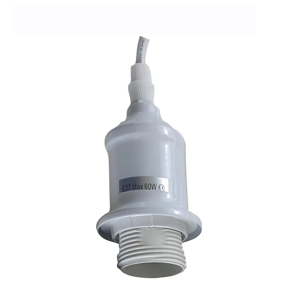 Industrial Retro 3 Way Round Metal White Ceiling Pendant Lamp ~4318