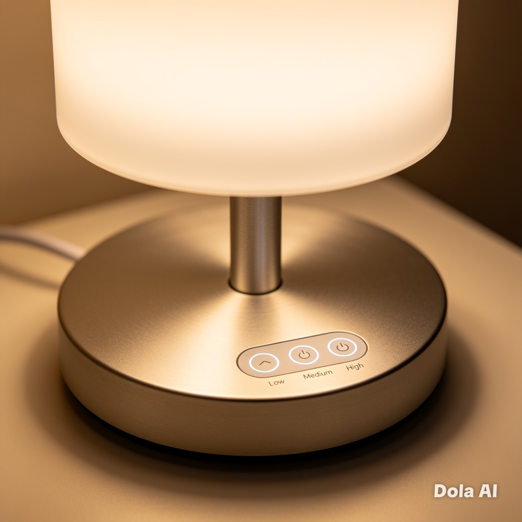 Touch Control Bedside Lamp