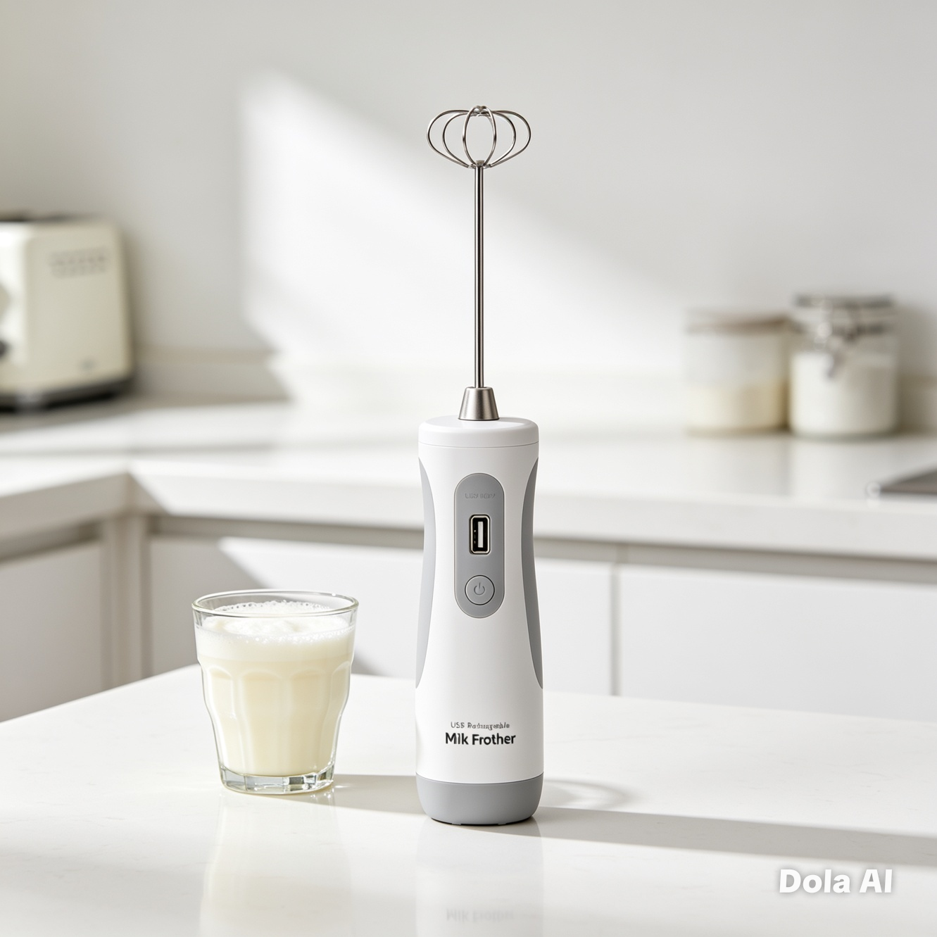 USB Rechargeable Milk Frother