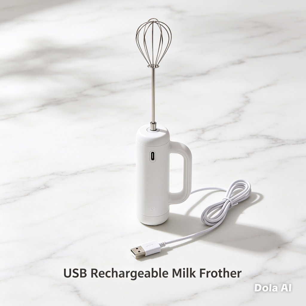 USB Rechargeable Milk Frother