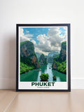 Phuket Art - Phang Nga Bay  Home Decor - Thailand Perfect Wall Decor