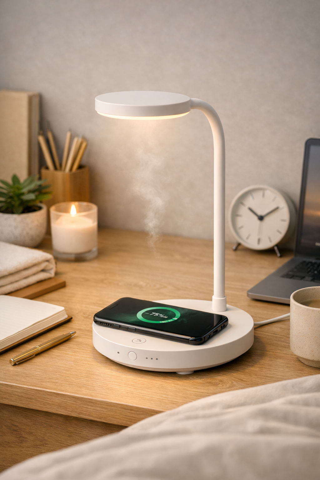 Wireless Charging Lamp
