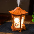 NNEOBA Pavilion Humidifier – Chinese Style Aroma Diffuser with Night Light