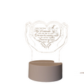 I Love You 3D Acrylic LED Night Light