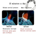 Mini Portable Neck and Shoulder Massager Relaxation Device White