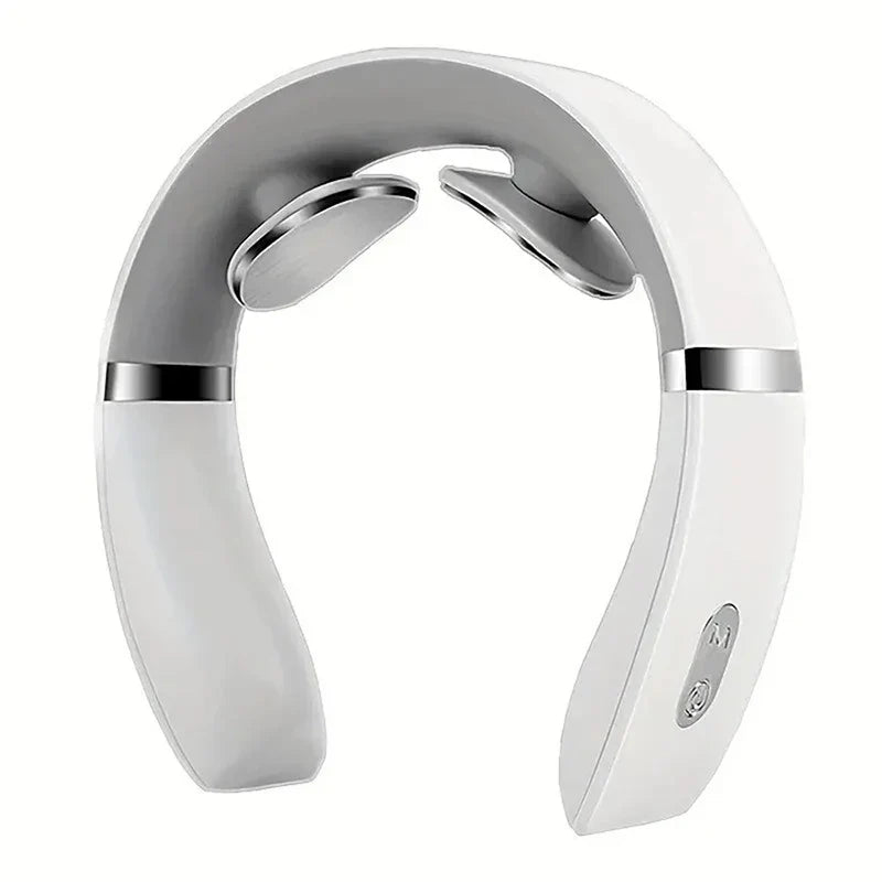 Mini Portable Neck and Shoulder Massager Relaxation Device White