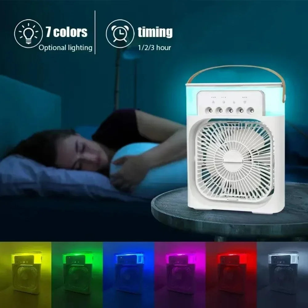 Portable Desktop Humidifier Cooling Fan Usb