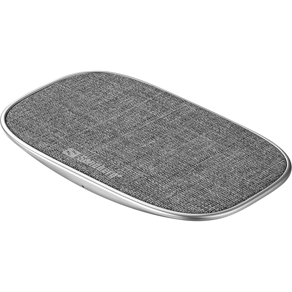 Sandberg Wireless Charger Deck 15W Универсален Алуминий, Сив USB Безжично зареждане На закрито (Wireless Charger SleekPad 15W)