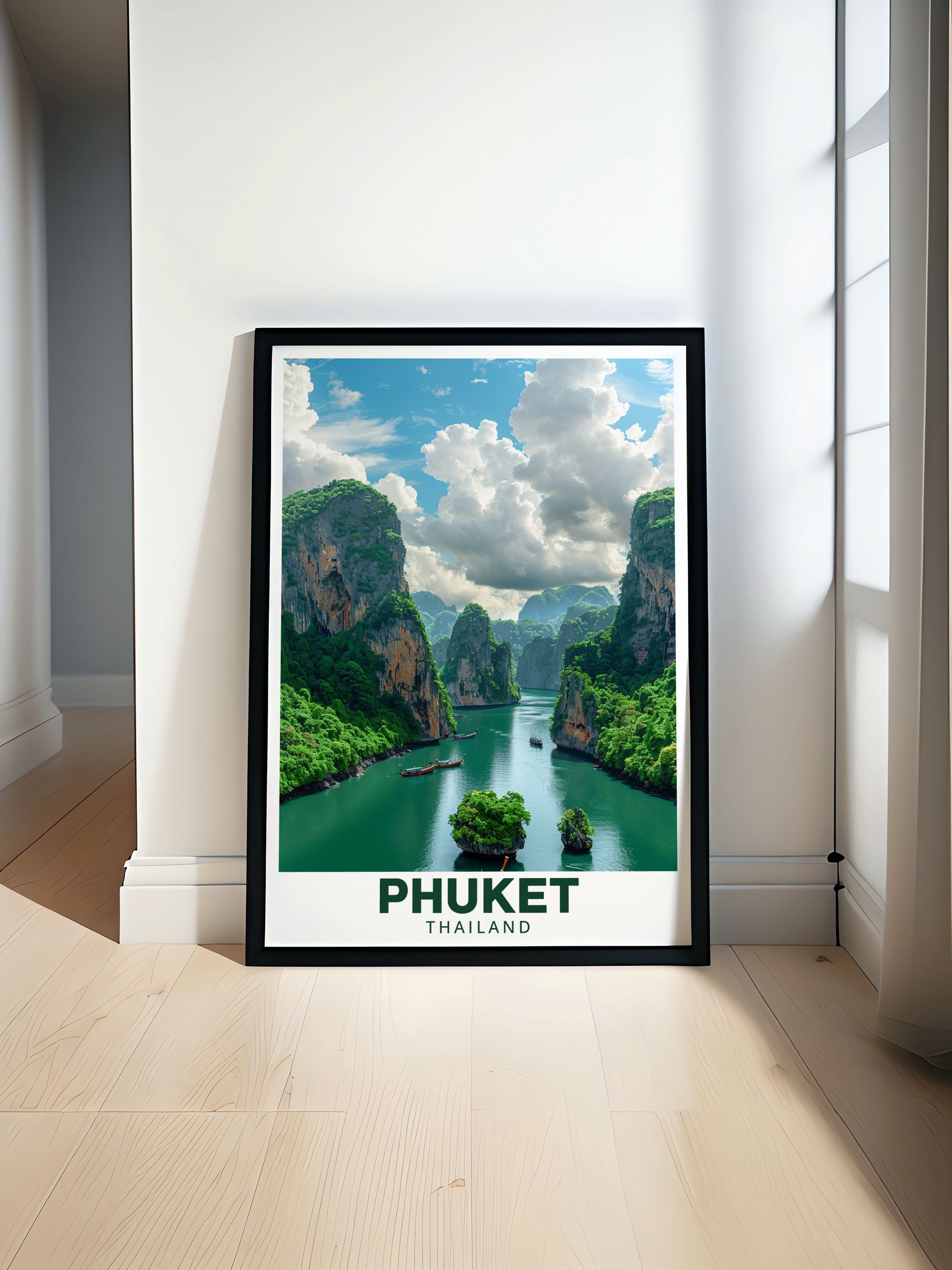 Phuket Art - Phang Nga Bay  Home Decor - Thailand Perfect Wall Decor