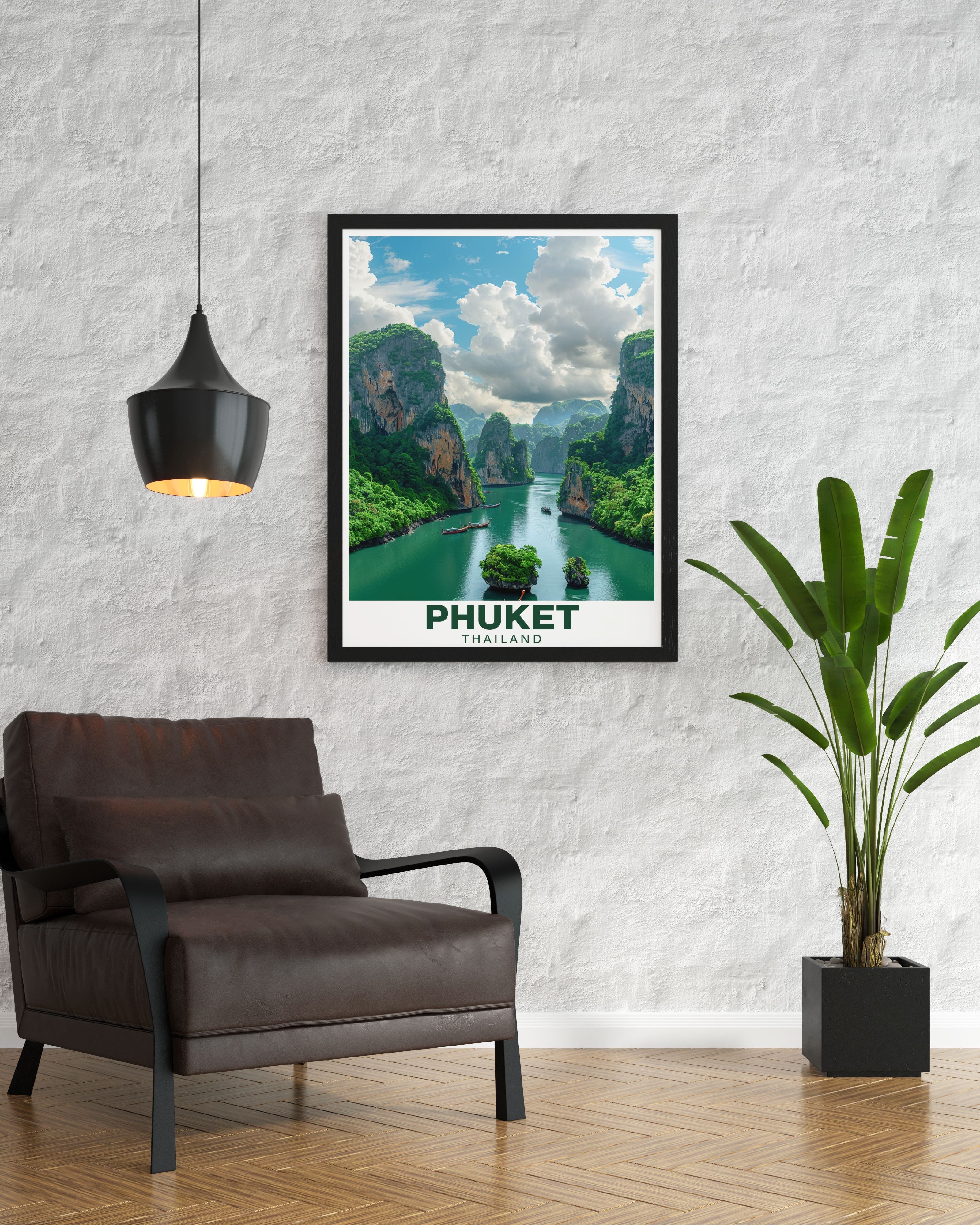 Phuket Art - Phang Nga Bay  Home Decor - Thailand Perfect Wall Decor