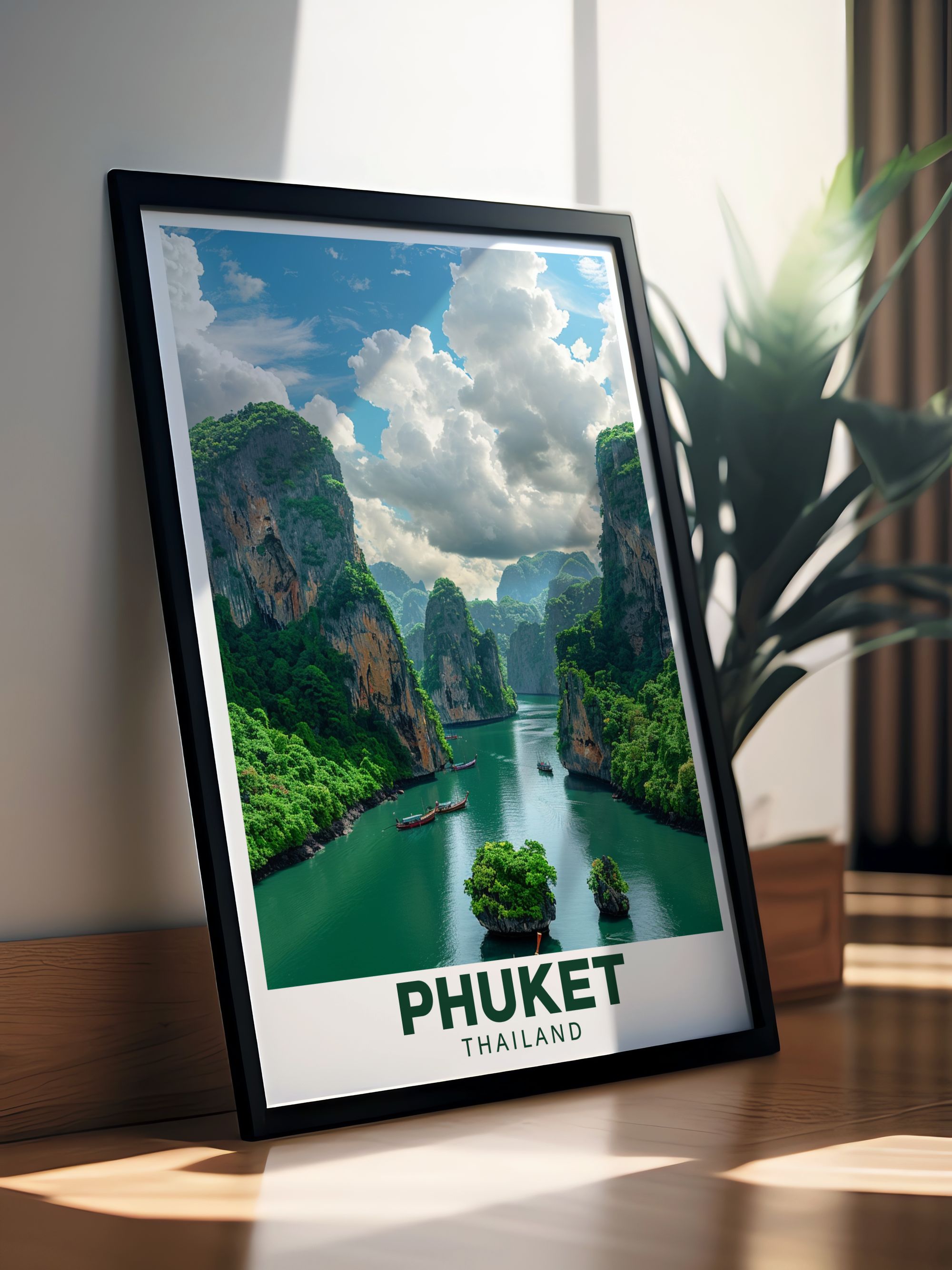 Phuket Art - Phang Nga Bay  Home Decor - Thailand Perfect Wall Decor