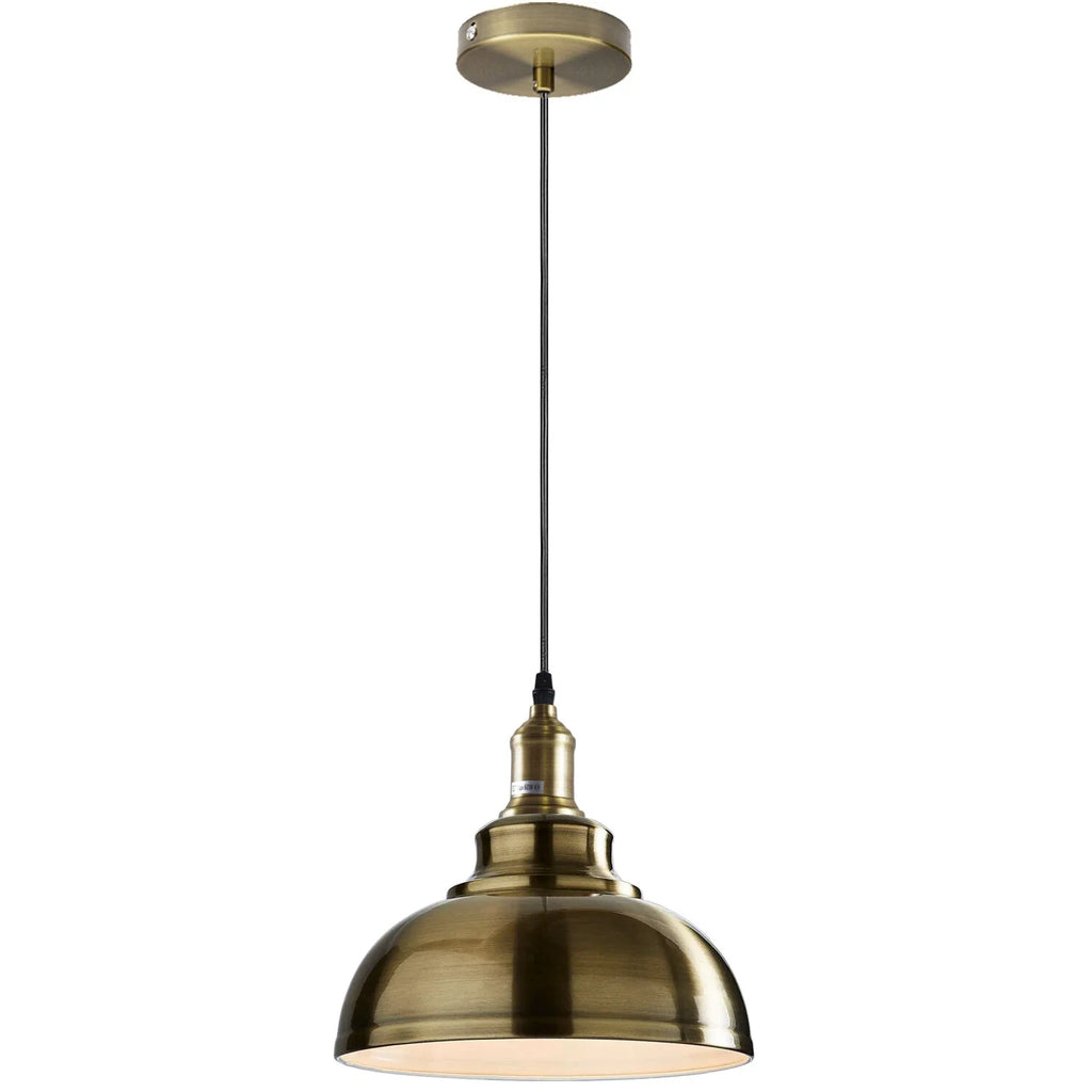 Pendant Light Retro Industrial Lampshades LED Ceiling Hanging Lamp ~4936