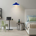 Navy blue Colour Gloss Modern Metal Indoor Home Light Lampshade~4978
