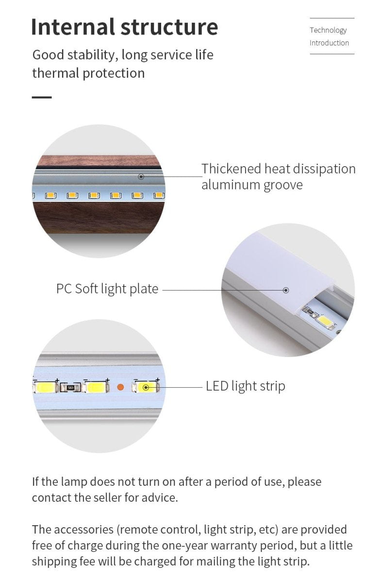 Vertical Solid Wood Floor Lamp